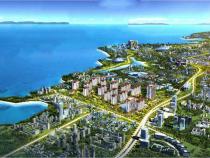 澄迈恒大悦珑湾在售户型建面约98-109㎡三房，园林雅境，均价12000元/㎡